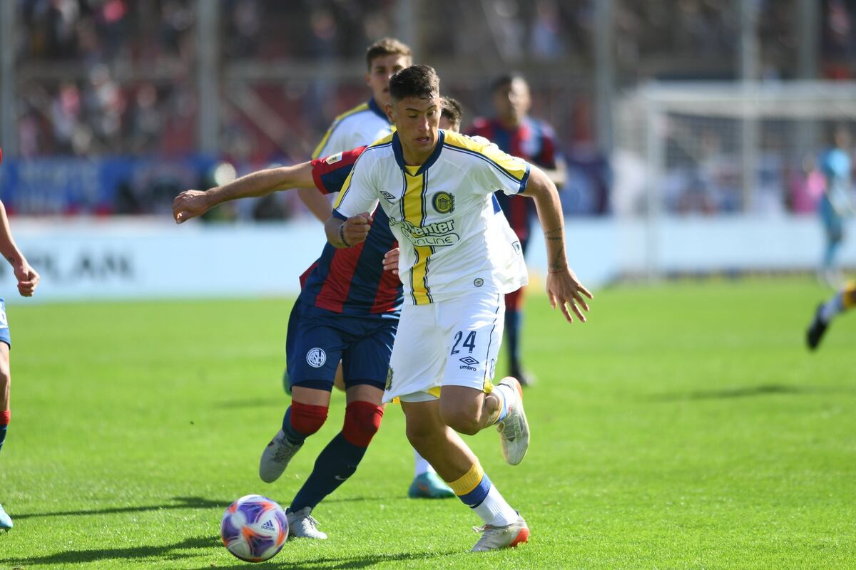 Video: los goles del empate entre Rosario Central y San Lorenzo por la Liga Profesional