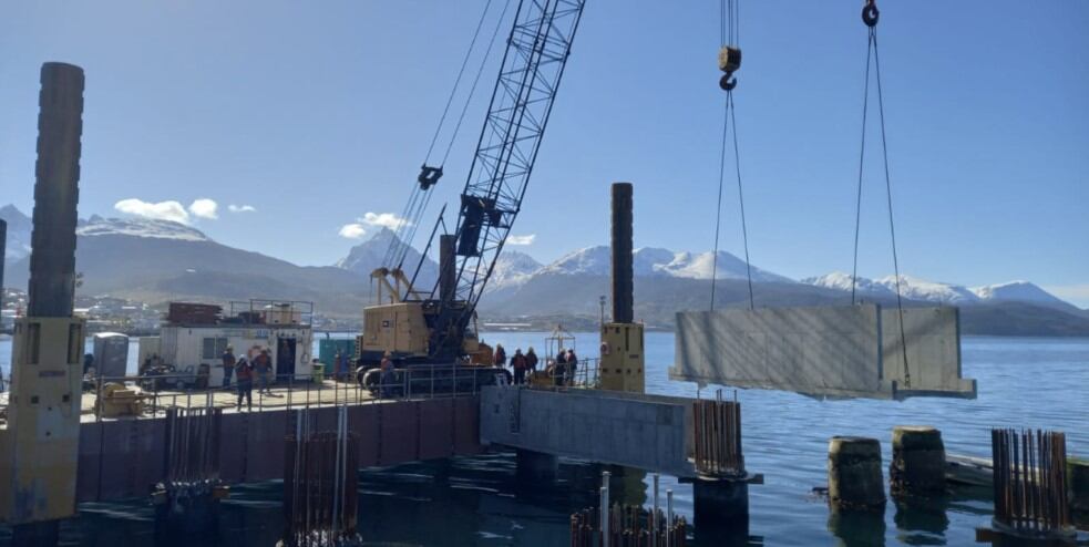 Puerto de Ushuaia - Etapa de ampliación.