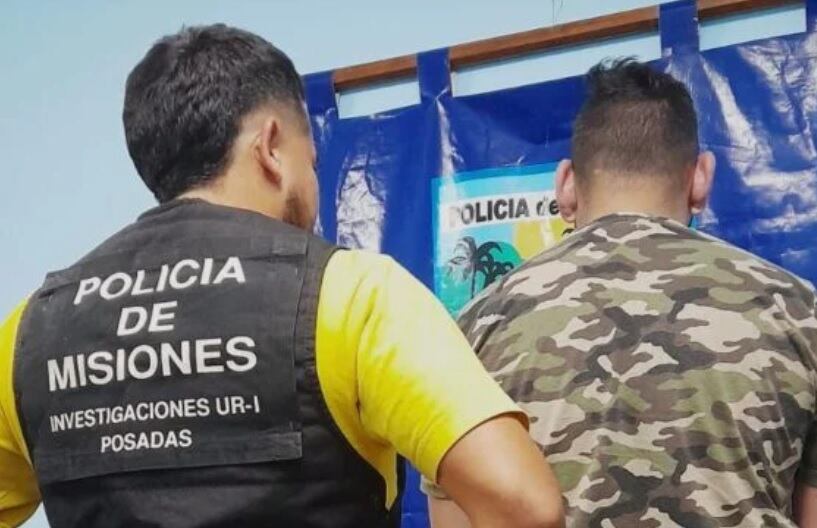 Posadas: un individuo con amplio prontuario delictivo fue detenido.