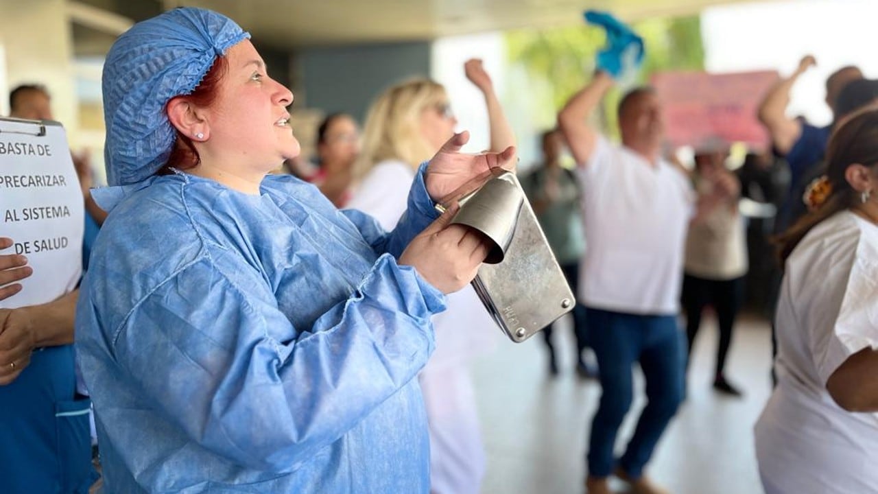 Las asambleas se replican en los diferentes hospitales de la provincia.