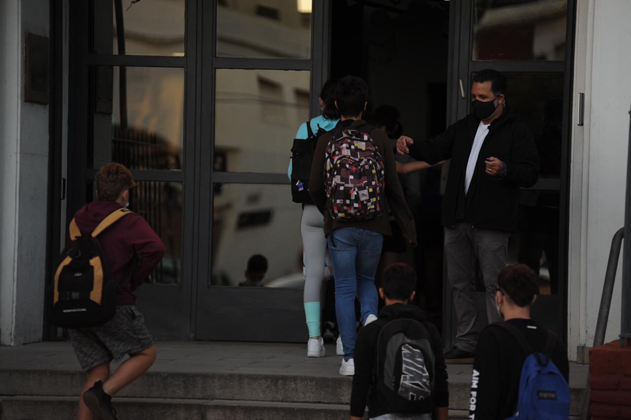 Clases presenciales en la Ciudad. (Foto: Federico López Claro)