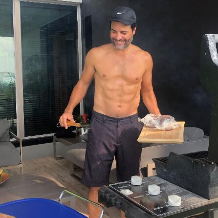 En su cuenta de Instagra, Chayanne comparte varias fotos de su hogar.