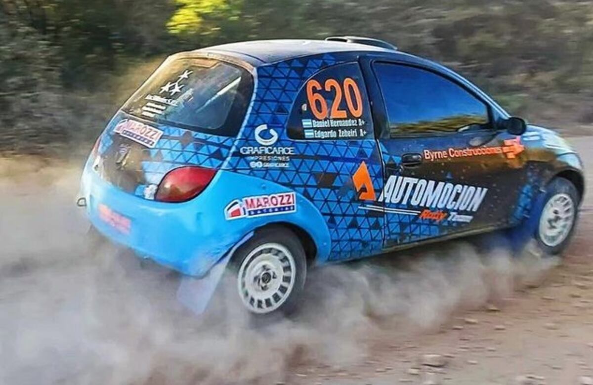 Rally Cordobés: “el Piratita” ya está entre los cinco mejores de su clase