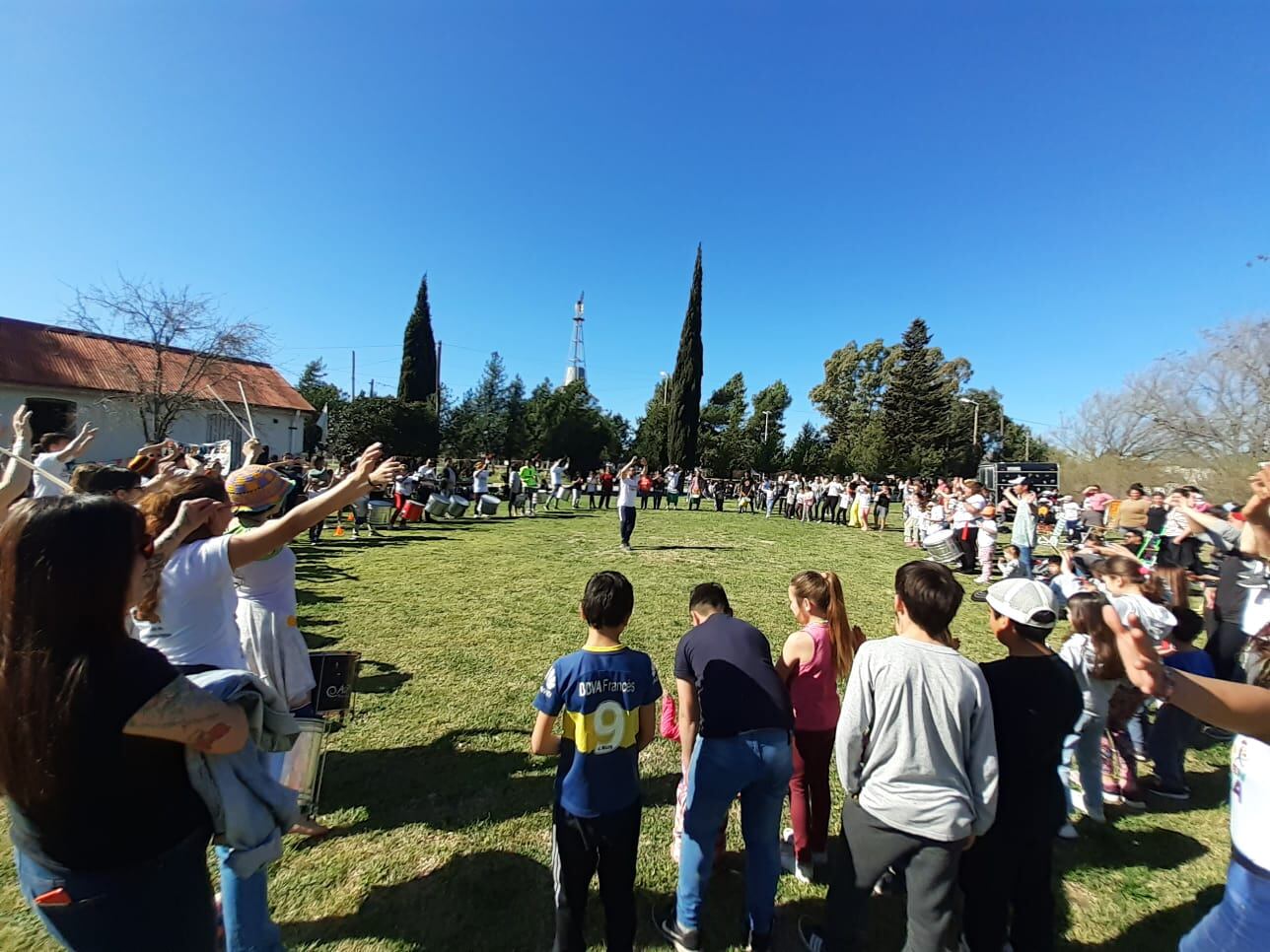 Festejos por el Día de la Niñez en Copetonas