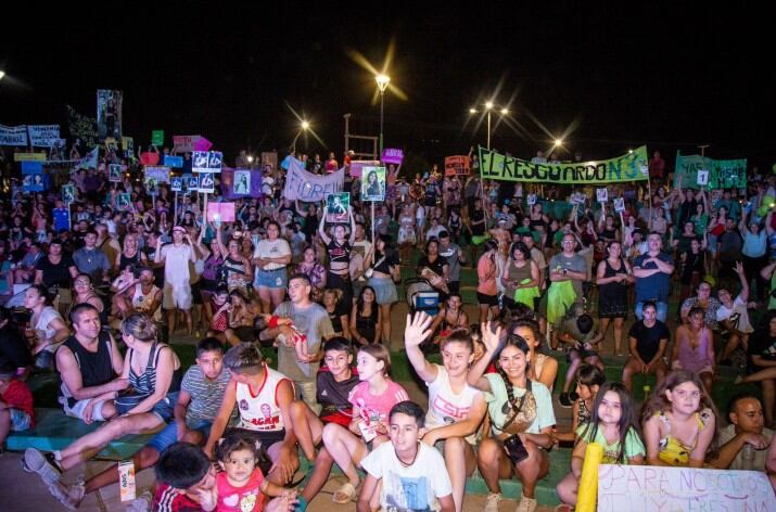 Austera elección de reinas distritales en Las Heras