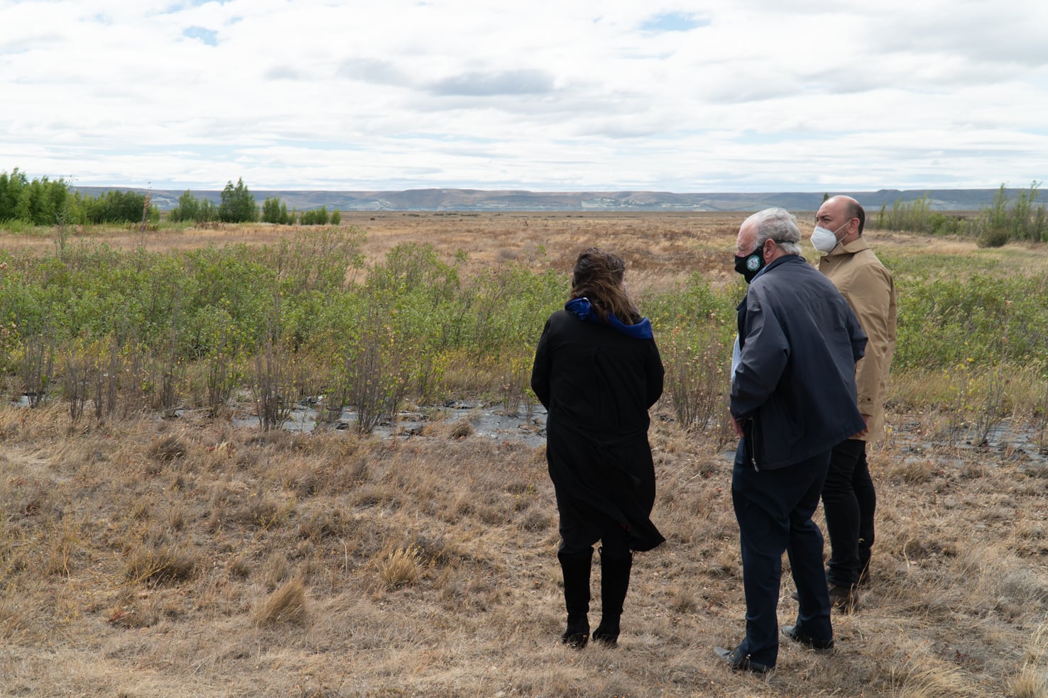 Autoridades provinciales recorrieron el predio donde se construirá el futuro polo tecnológico