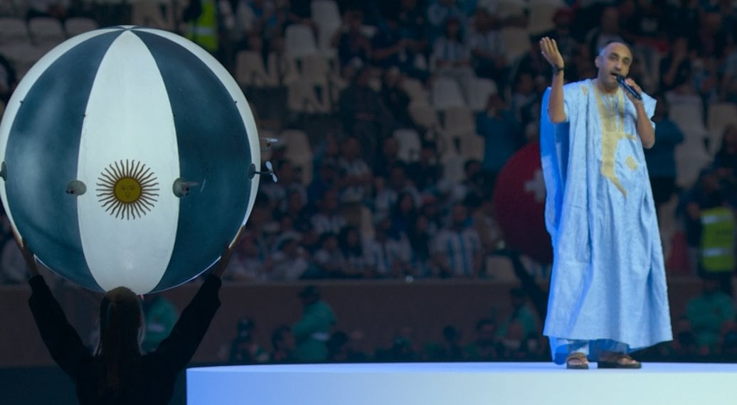 La aparición de Argentina en la ceremonia de clausura del Mundial Qatar 2022