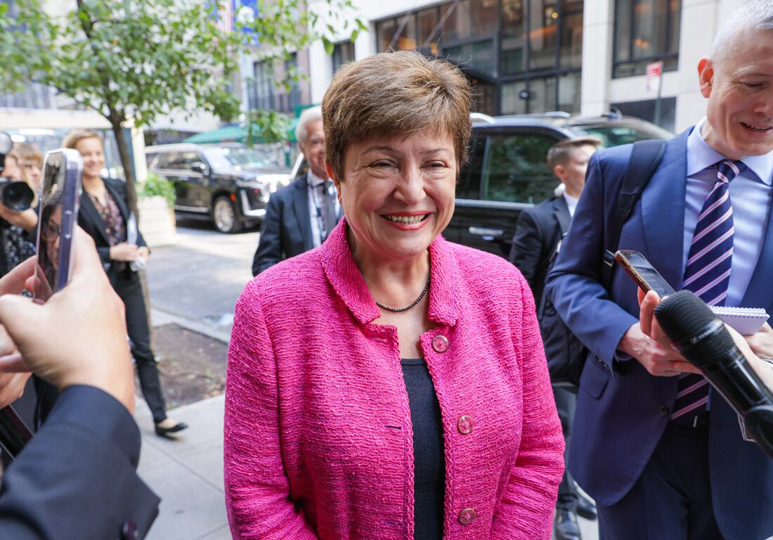 Kristalina Georgieva, titular del FMI. 