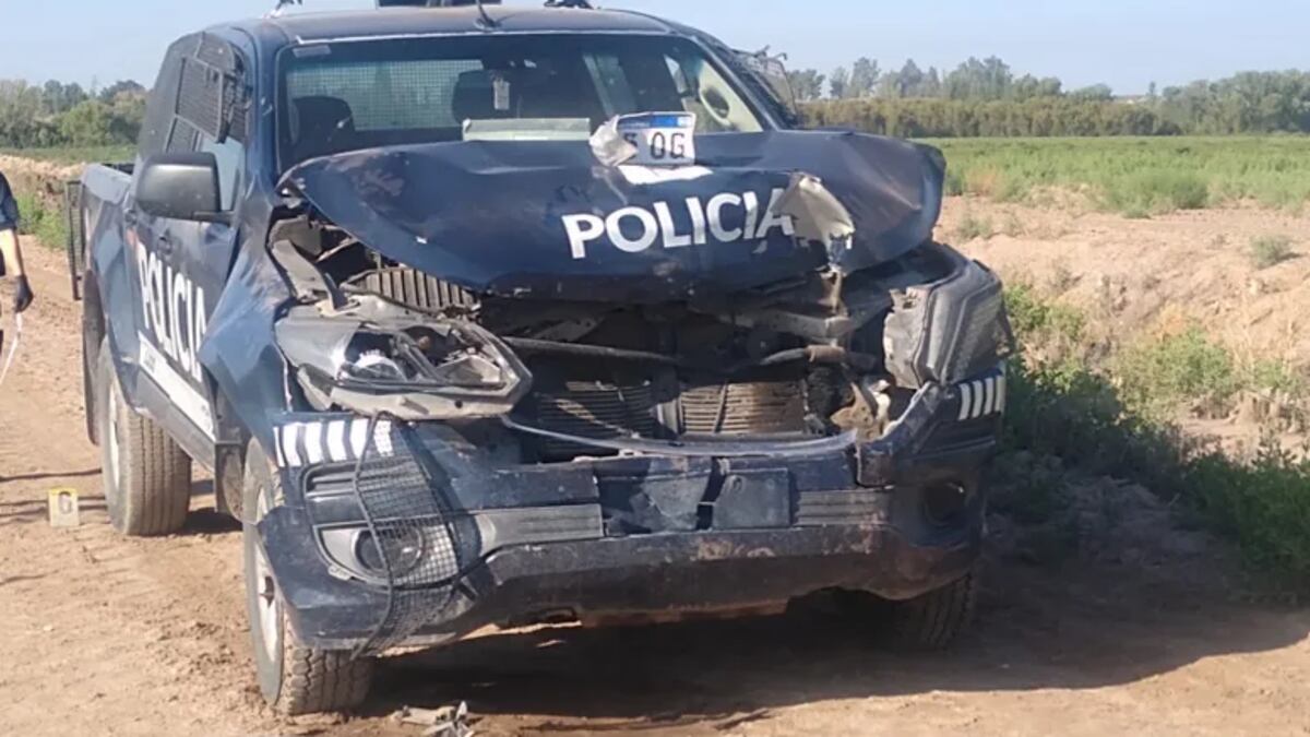 De película: robo, persecución, choque, heridos y 3 detenidos en Luján de Cuyo