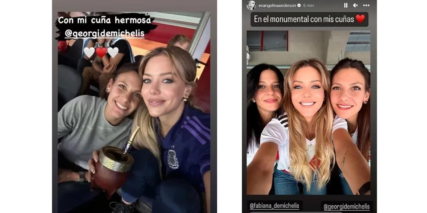 Georgina, la hermana de Martín Demichelis