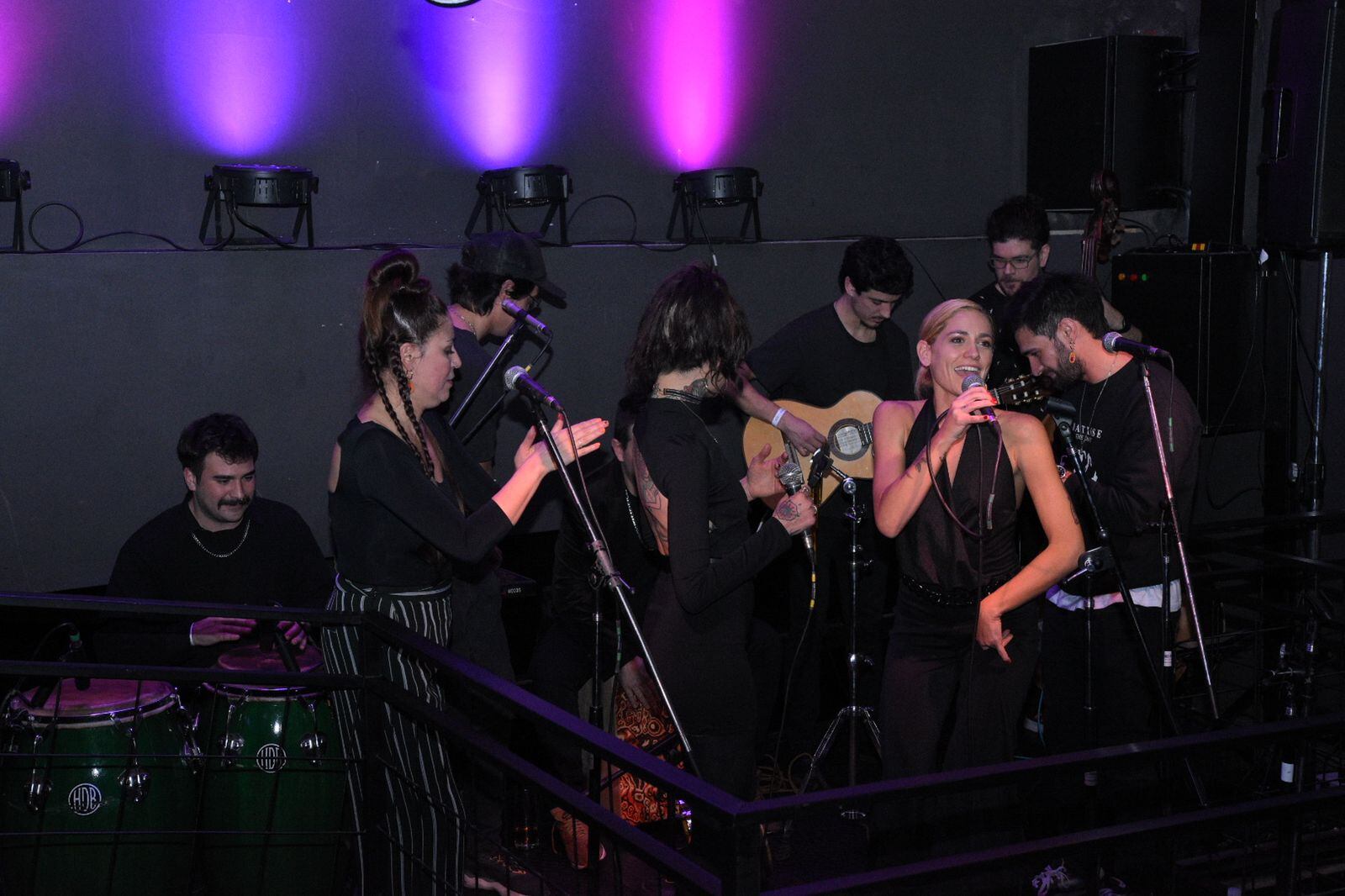 Rocío cantó varios temas en el evento.