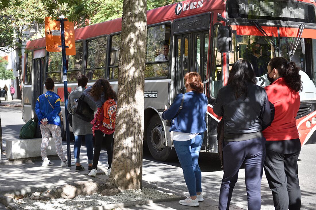 En agosto aumentó el transporte público.