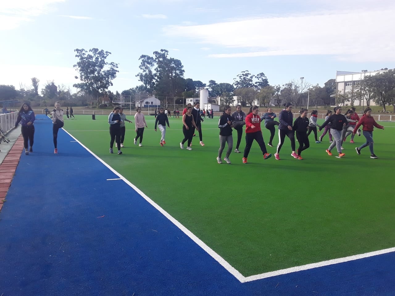 Jovenes del Hockey San Miguel en la seleccion sub 16