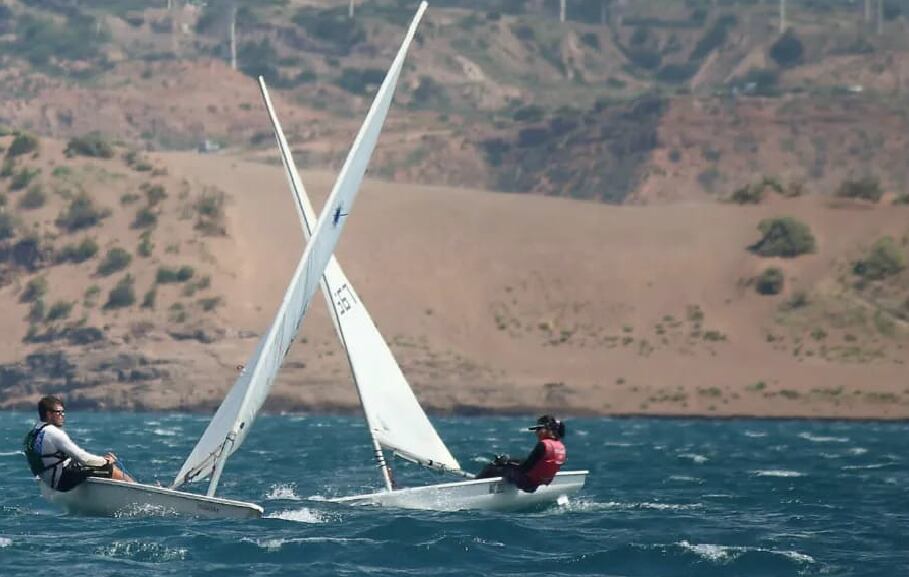 El Dique de Potrerillos fue sede de la primera edición de la Semana de la Vela de Mendoza.