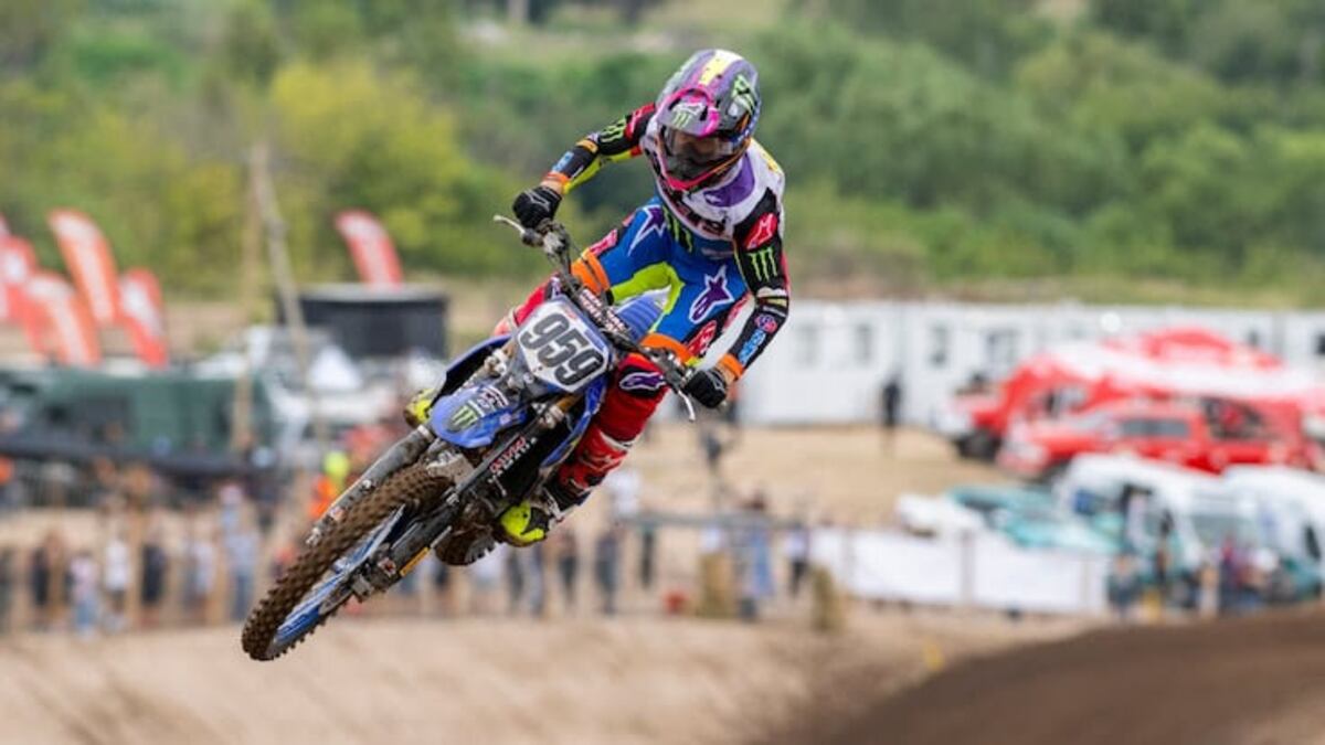 Mundial de Motocross en Córdoba: los franceses Febvre y Renaux festejaron en un gran evento