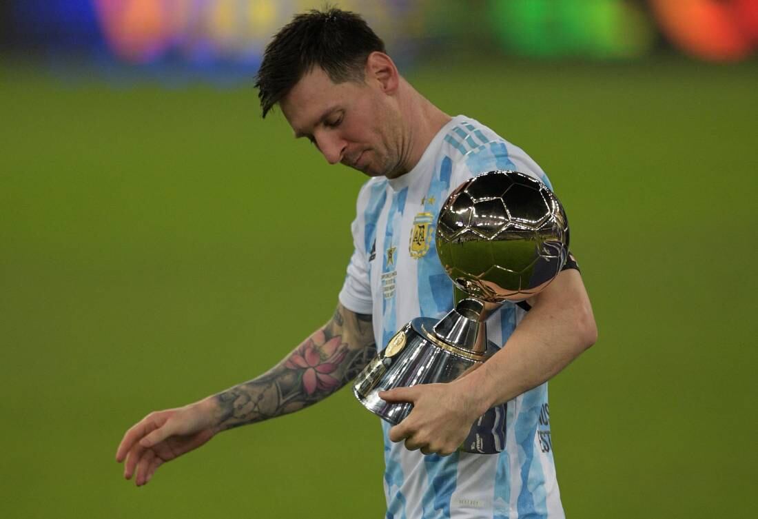 Lionel Messi, mejor jugador y goleador de la Copa América.