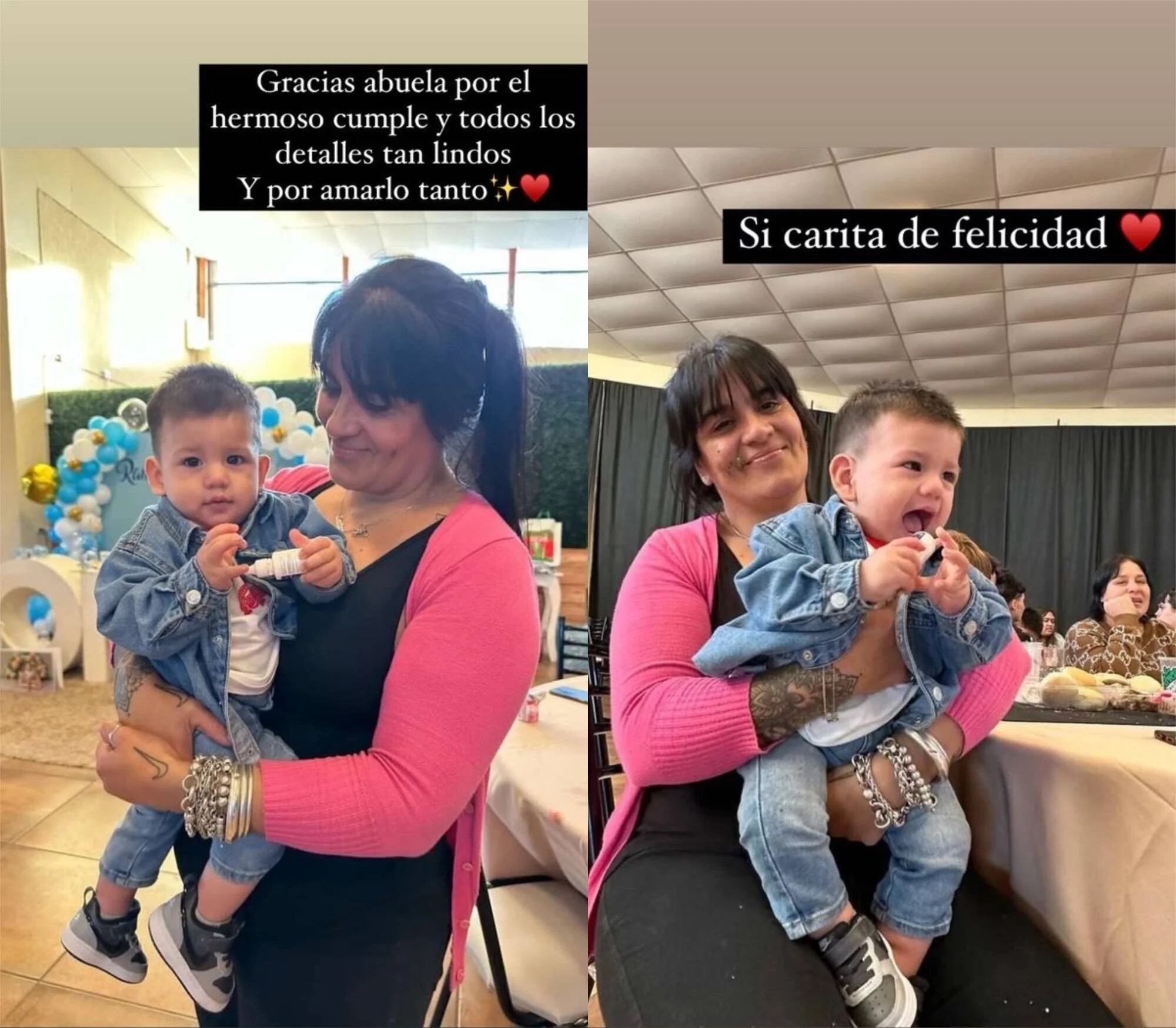 El cumpleaños del hijo de El Noba