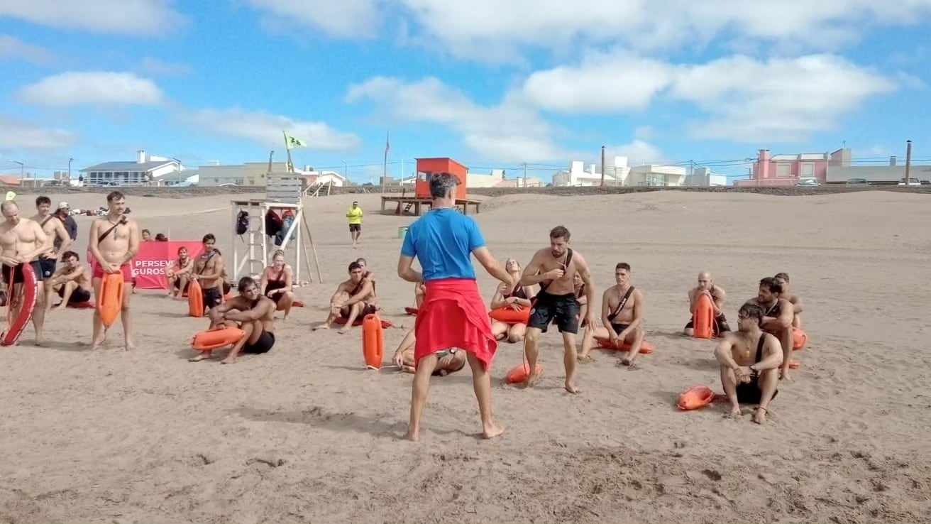 Prácticas de Guardavidas en Claromecó