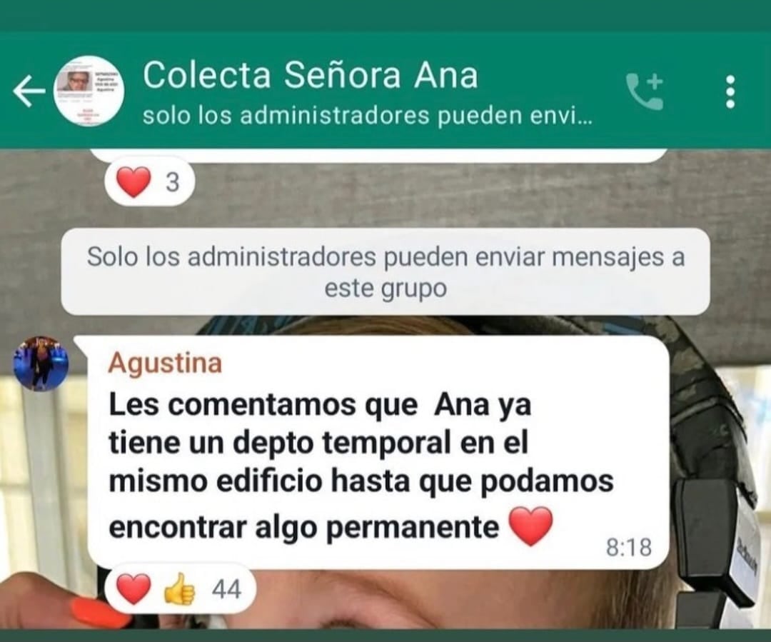 Las buenas noticias para Ana siguen llegando.