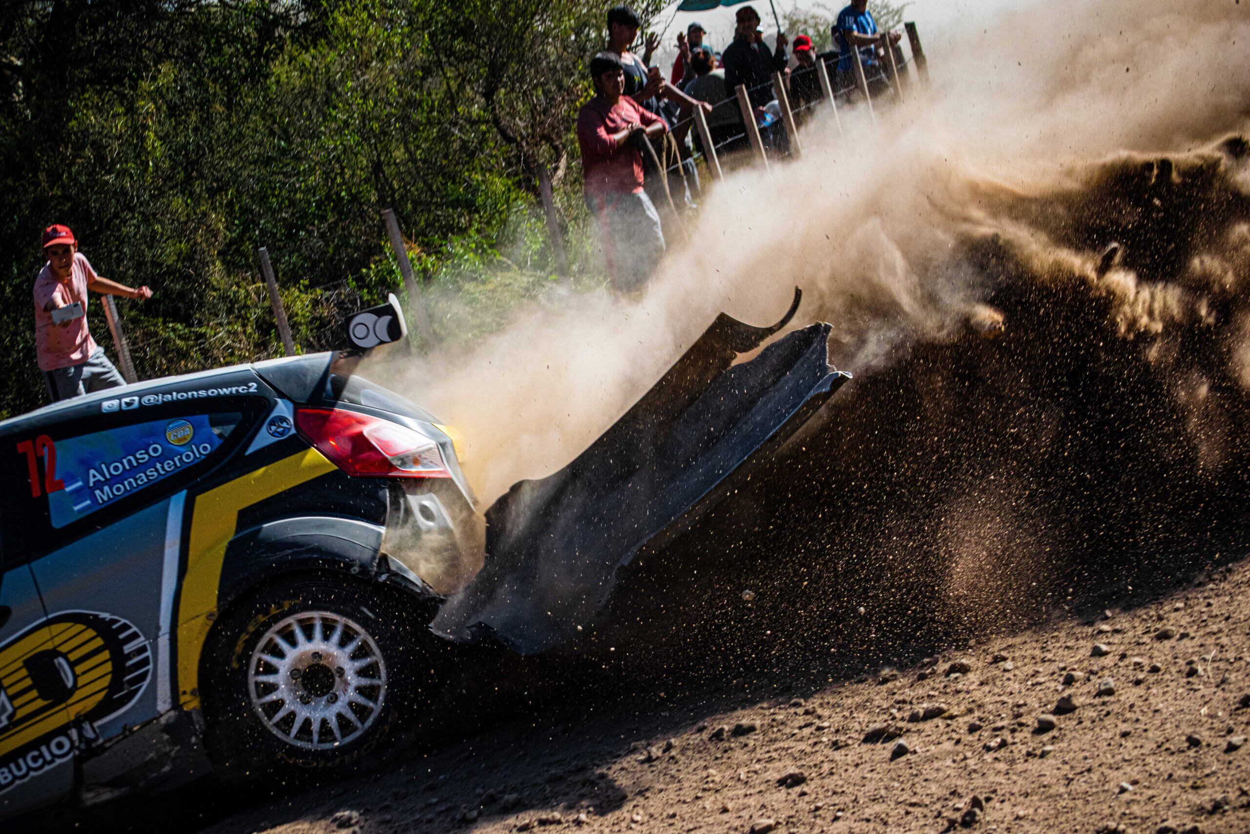 Alonso y Monasterolo, a fondo en el Rally de Argentina 2022.