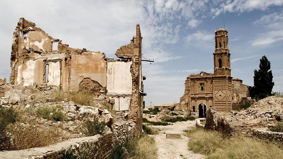 Belchite, hogar de las voces sin rostro en Zaragoza