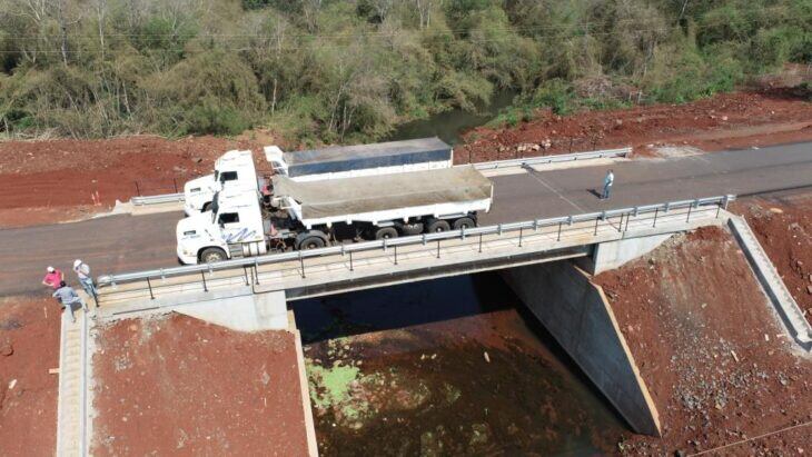 Ha quedado finalizado el nuevo puente sobre la Ruta Provincial N°19.