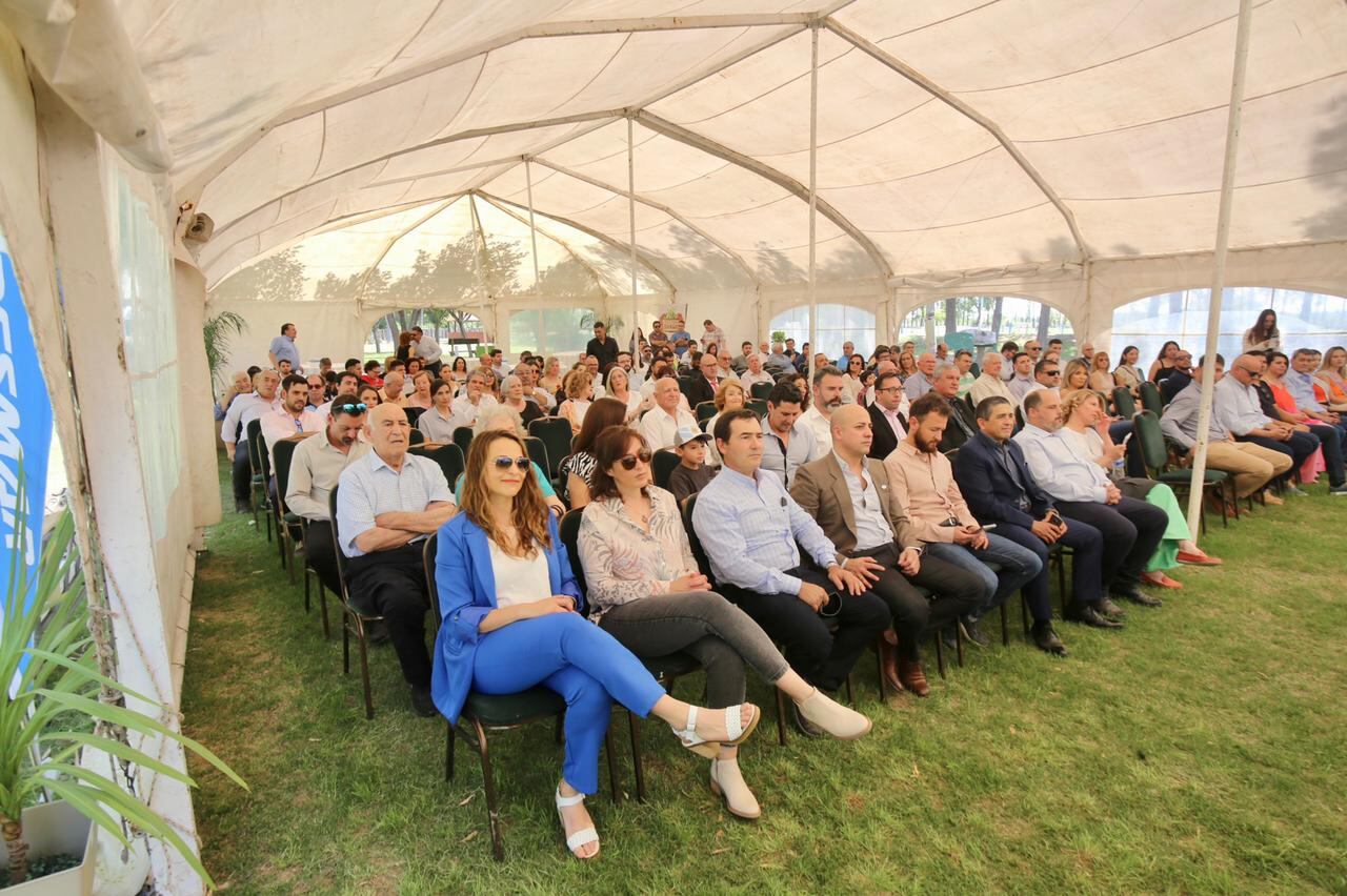 El festejo por el 89 aniversario de la Cámara empresaria alvearense se realizó en el predio ferial.