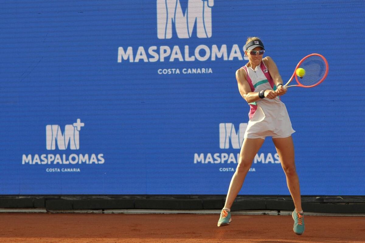 Nadia Podoroska cayó en la final del W60 de San Bartolomé de Tirajana