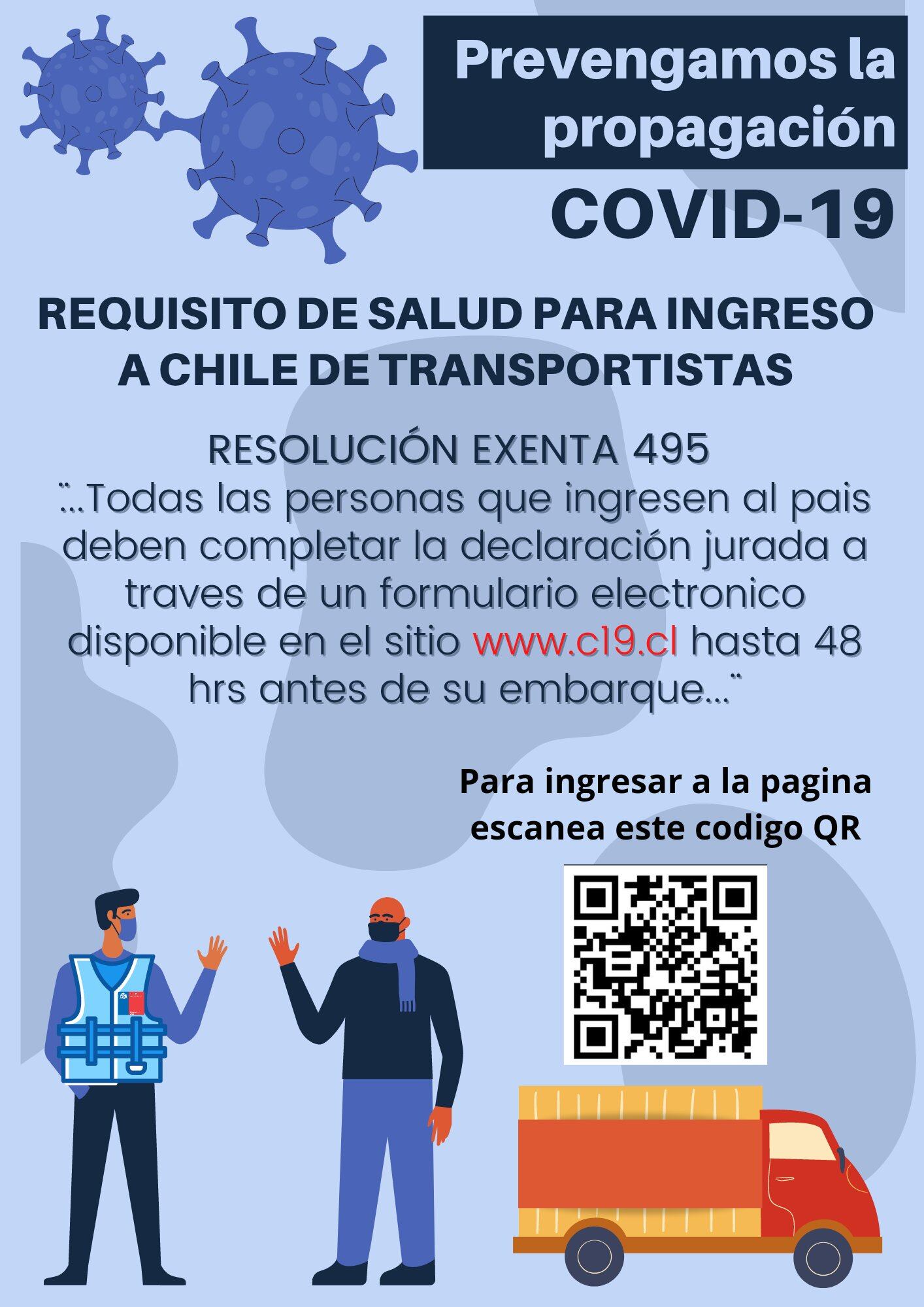 Requisitos para transportistas.