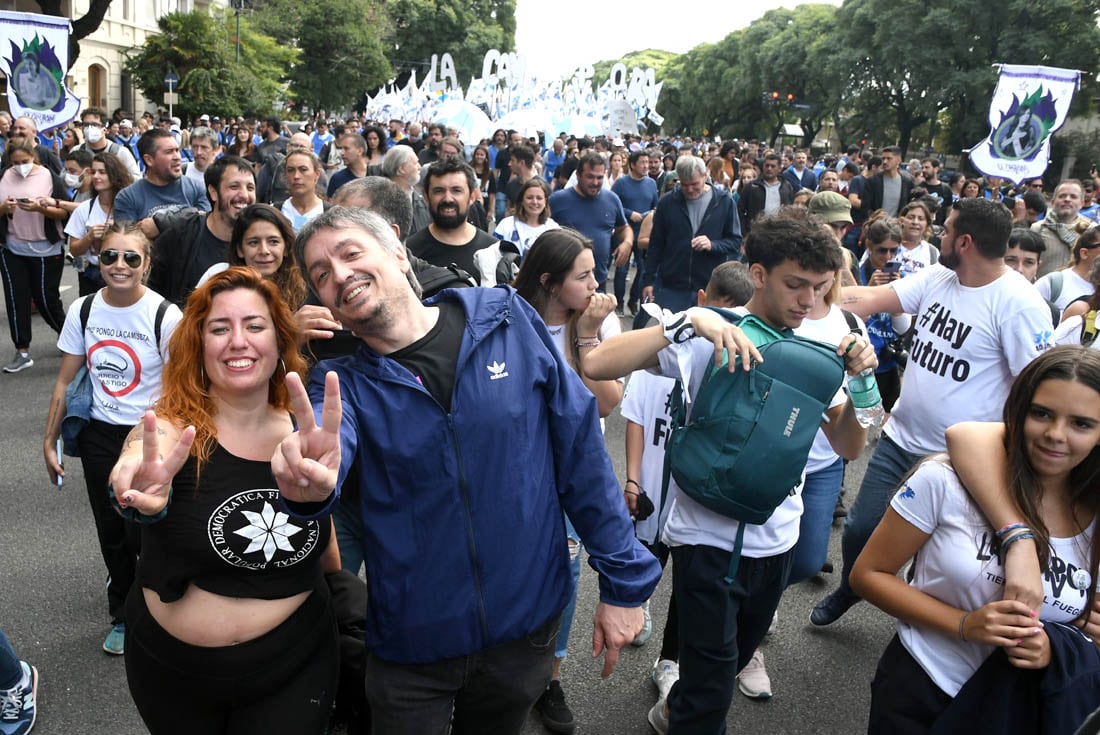 Máximo Kirchner, el líder de La Cámpora. 