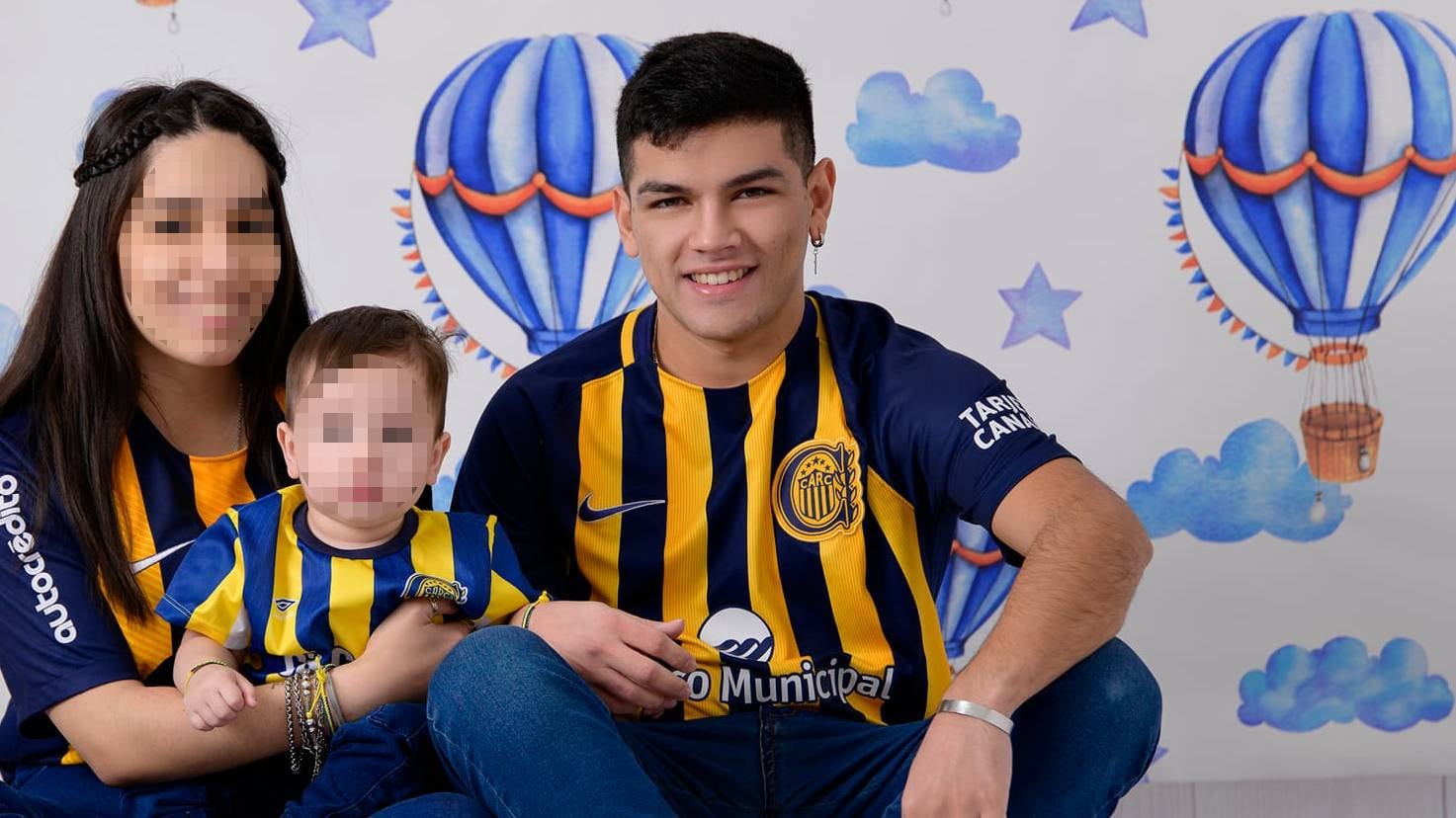 Bussanich era hincha fanático de Rosario Central y tuvo un hijo con su novia hace poco tiempo.