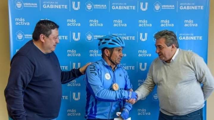 Ciclista con Parkinson unió La Quiaca con Ushuaia