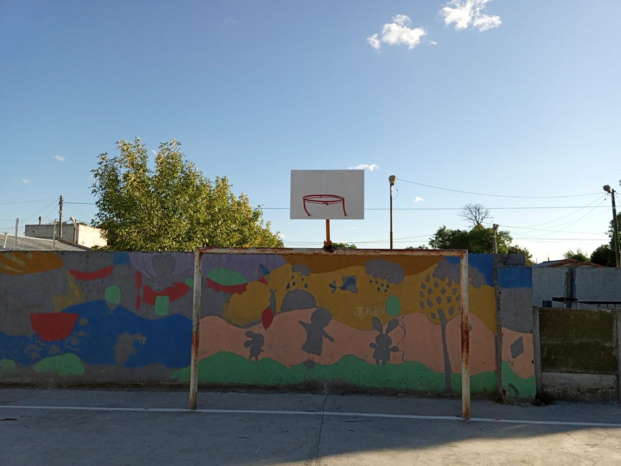 Playón Deportivo de la Escuela Nº 56