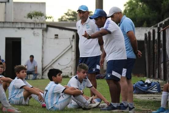 Escuela de fútbol infantil de Atlético Tucumán.