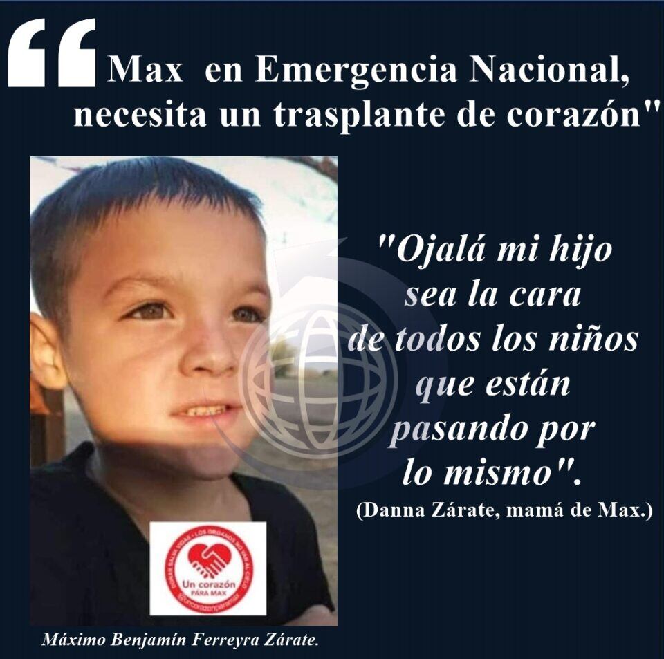 Cruzada solidaria por el pequeño Max.