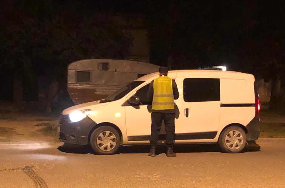 Operativo conjunto de las fuerzas de seguridad en la noche tresarroyense