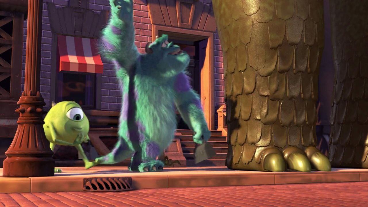 El cameo de Godzilla en Monster Inc.