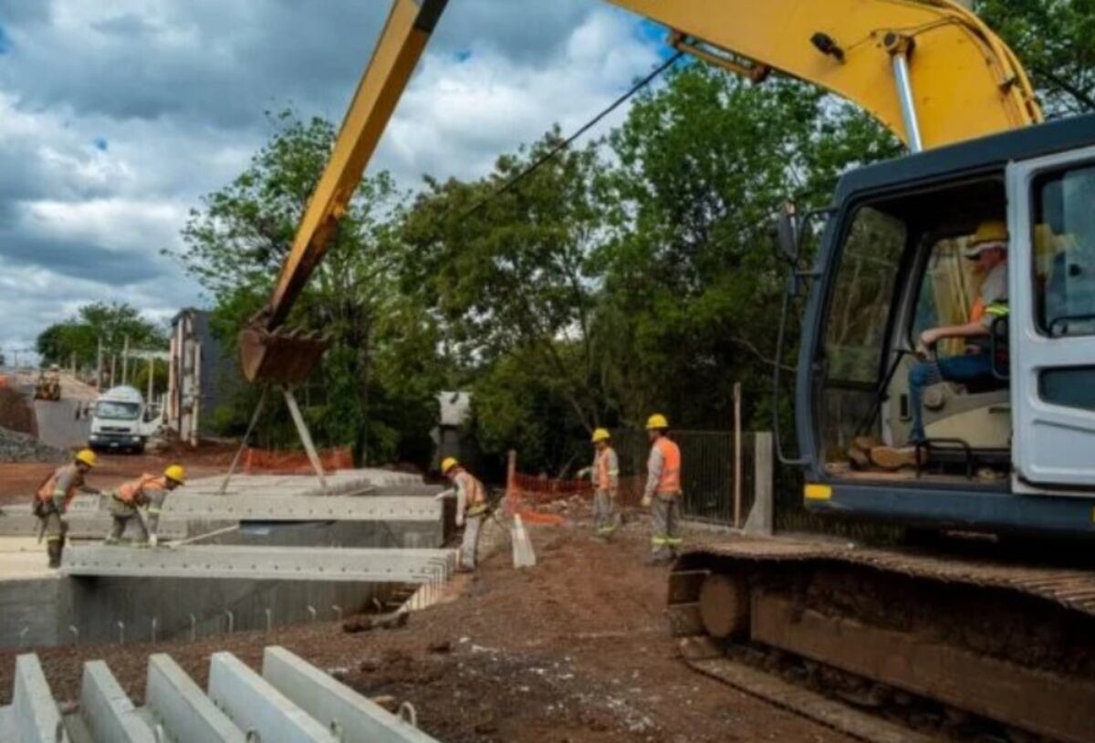 Posadas: avanzan las obras de la Travesía Urbana