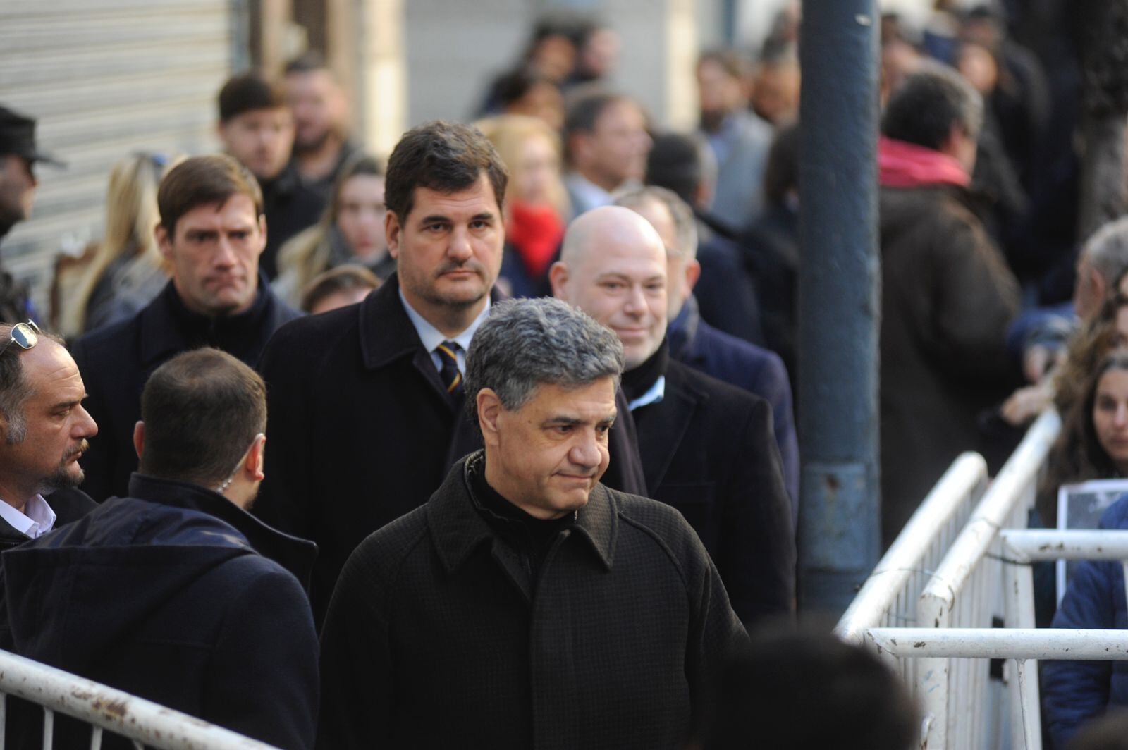 Jorge Macri en el acto de la AMIA.