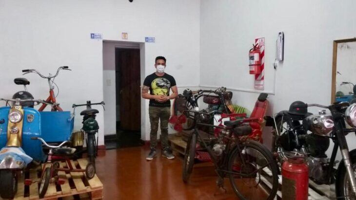 El primer Museo de Motos y Biciclos provincial tiene sede en Eldorado.