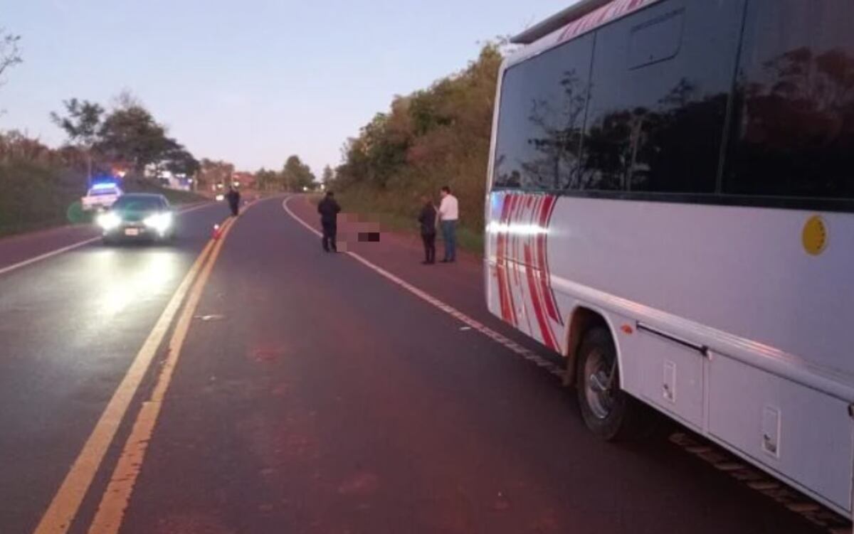 Tragedia en Alem: peatón fue embestido por un motorhome y falleció