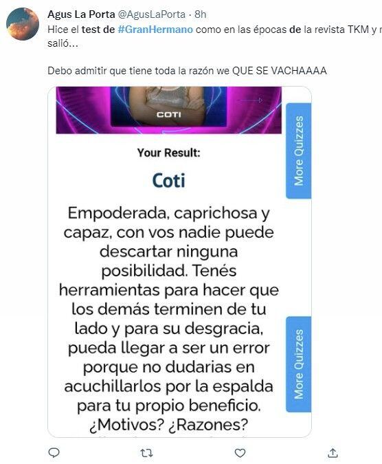 Test viral: Qué participante de Gran Hermano sos