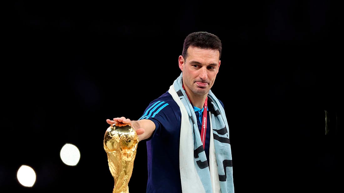 Scaloni fue considerado el Mejor DT del mundo por los Premios The Best 