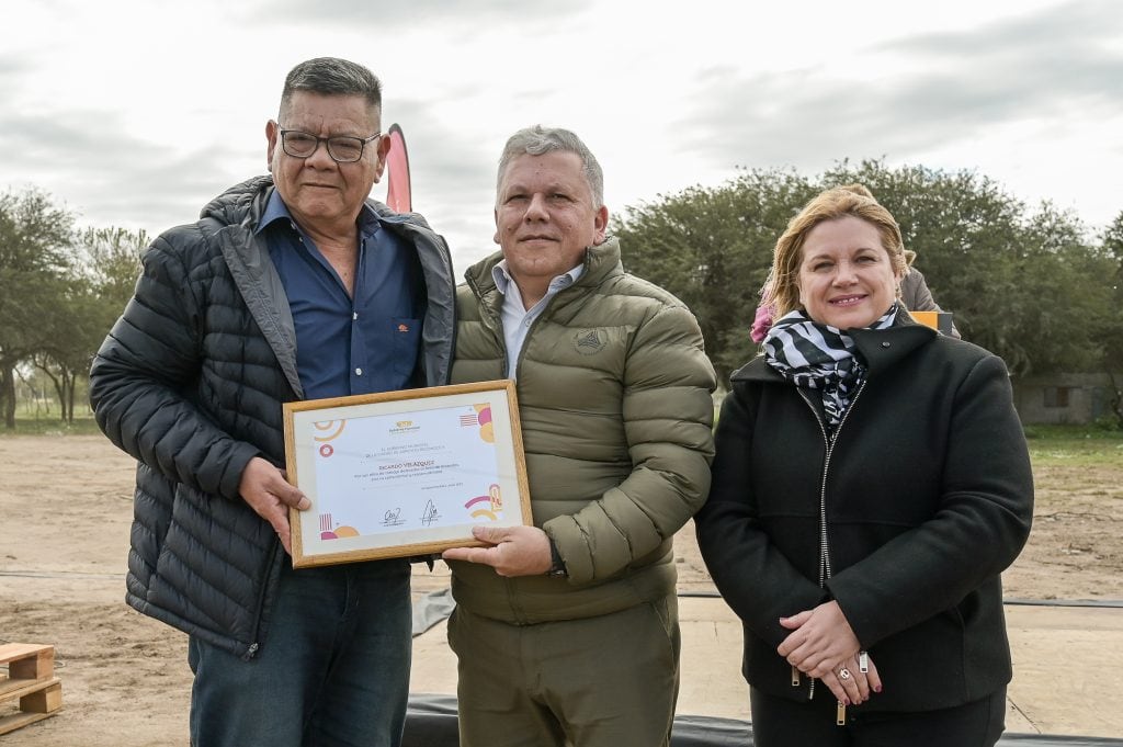 Entrega de viviendas en Arroyito