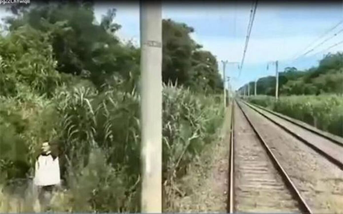 ¿Es un fantasma? El Tren Roca captó una extraña imagen y explotó el debate en redes