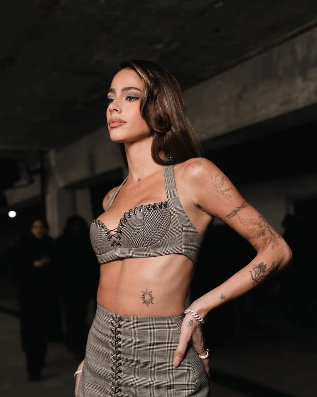 Tini Stoessel lució un infartante escote y dejó al descubierto un tatuaje ultra secreto