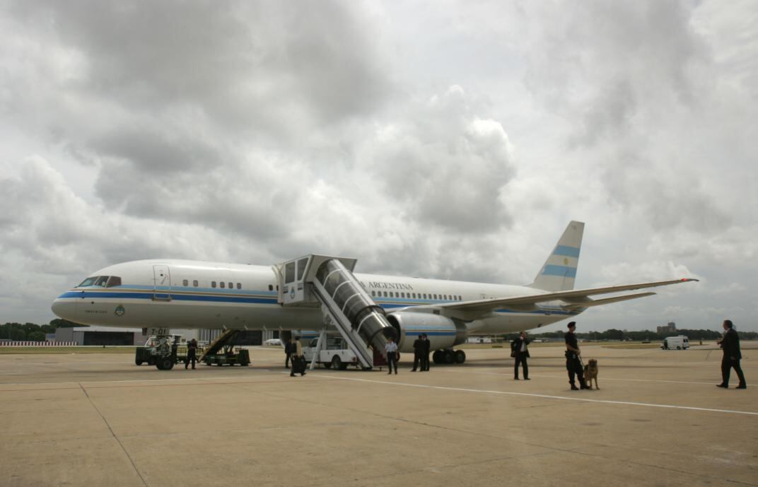 El Tango 01 está parado desde 2015 en la base aérea de El Palomar. (La Voz/archivo)