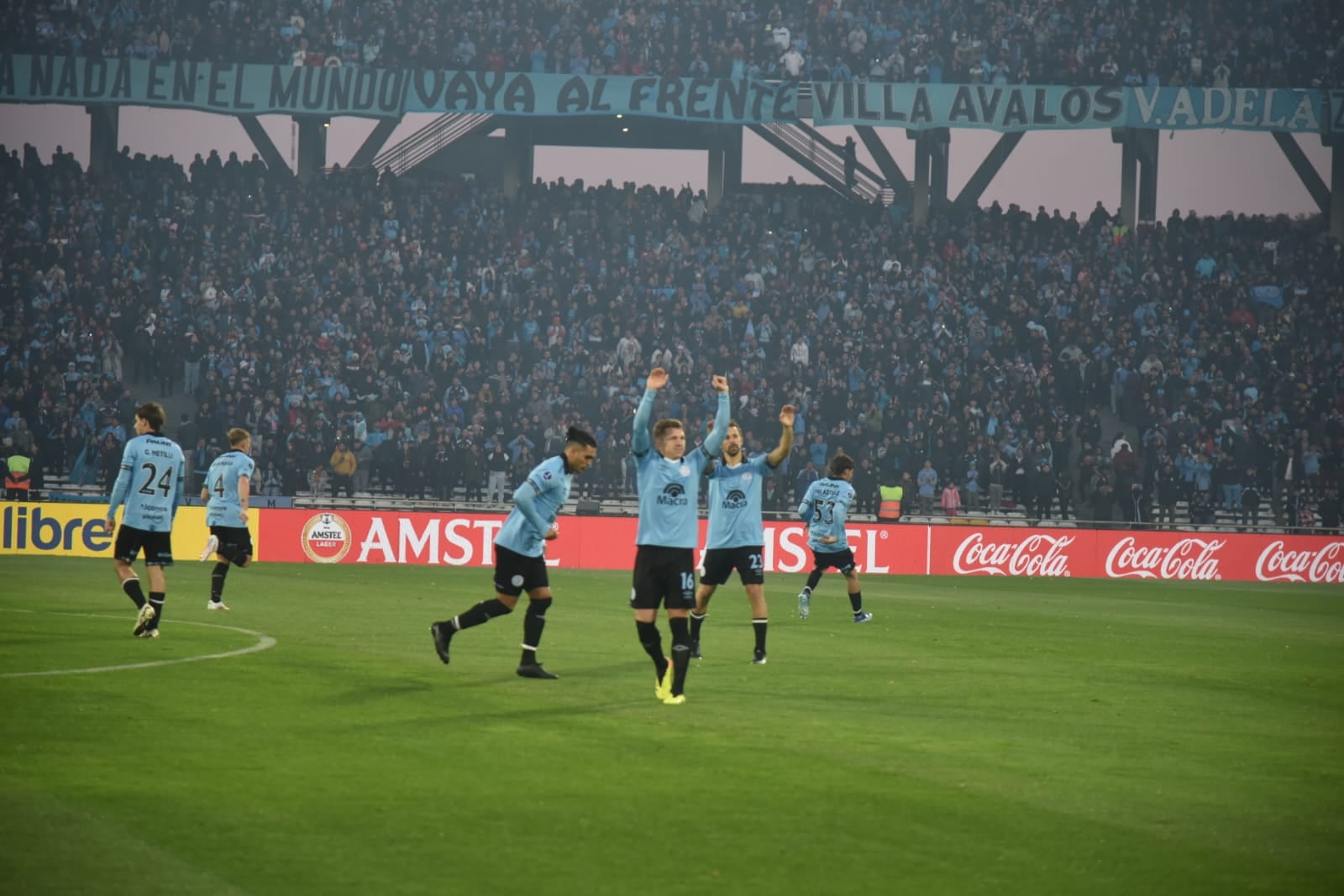 Belgrano enfrentó a Paranaense por los octavos de final de la Copa Sudamericana. (Facundo Luque / La Voz)