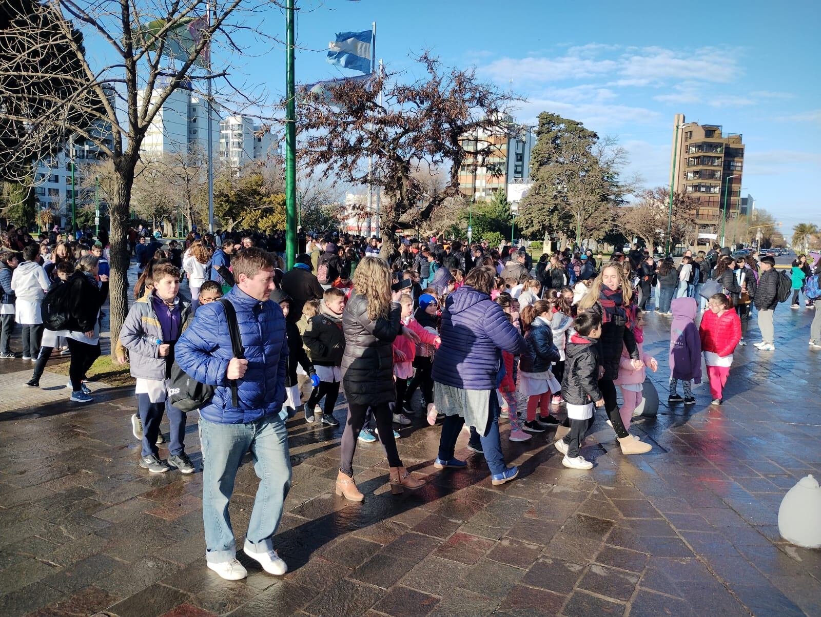 Amenaza de bomba en el excolegio Nacional