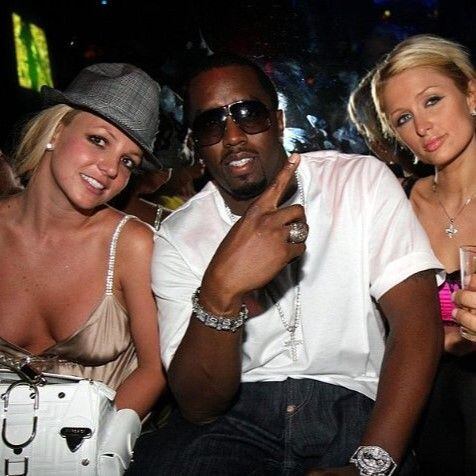 Britney Spears en la fiesta de Diddy Combs